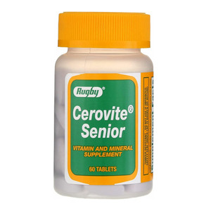 Rugby Cerovite Senior Vitamin And Mineral Supplement - 60 Tabs