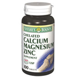 Nature'S Bounty Calcium Magnesium Zinc Caplets 100 Ea