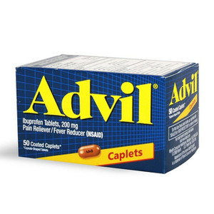 Advil Advanced Medicine For Pain, 200 Mg, Caplets - 50 Each