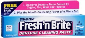 Fresh 'N Brite Denture Cleaning Paste - 3.8 Ounce