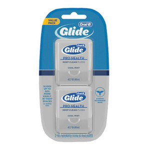 Oral-B Glide Prohealth Deep Clean Floss, Cool Mint - 43 Yd