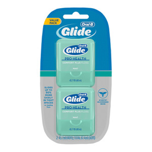 Oral-B Glide Prohealth Comfort Plus Floss, Mint - 2 Ea