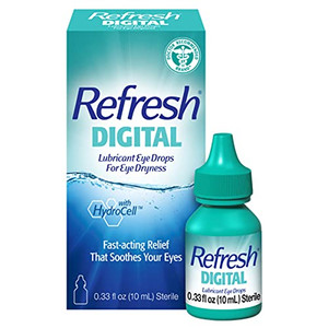 Refresh Digital Lubricant Eye Drops, 0.33 Fl Oz Sterile