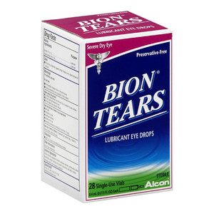 Bion Tears Single-Use Vials Sterile Lubricant Eye Drops - 28 Ea