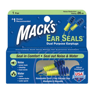 Mack'S Ear Seals Dual Purpose Earplugs 1 Pair