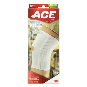 Ace Compression Knee Brace W/Side Stabilizers, Support Injured Knee