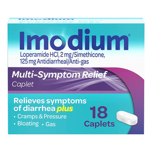 Imodium Multi Symptom Relief Diarrhea Plus Caplets - 18 Ea