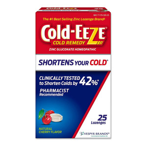 Cold-Eeze Cherry Cold Remedy Lozenges, 25 Count