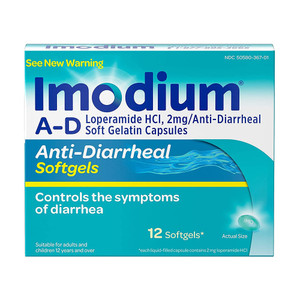 Imodium Diarrhea Relief Softgels, 12  Ea