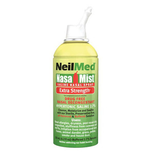 Neilmed Hypertonic Nasamist Saline Spray 4.20 Oz