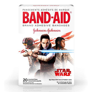 Band-Aid Star Wars Assorted Adhesive Bandages Assorted - 20 Count