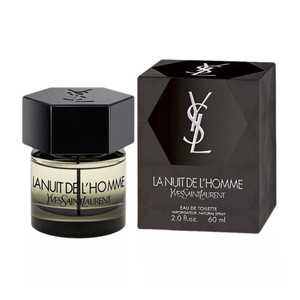 Yves Saint Laurent La Nuit Da L'Homme Eau De Toilette Spray For Men 2 Oz