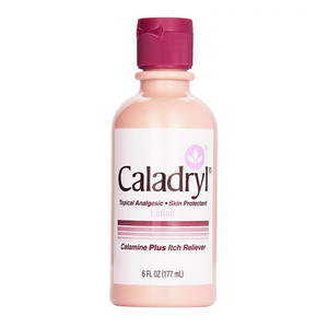 Caladryl Pink Calamine Skin Protectant Plus Itch Relief - 6 Oz