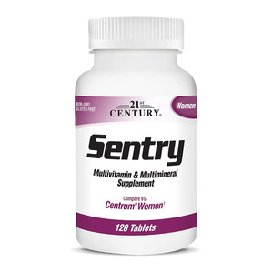 21St Century Sentry Women Multivitamin Tablets, 120 Count
