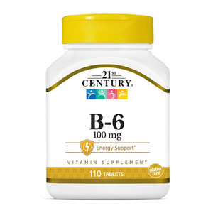 21St Century Vitamin B-6 100 Mg 110 Tabs