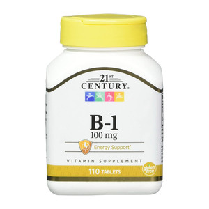 21St Century Vitamin B-1 100Mg  Energy Support  - 110 Tabs