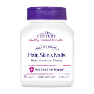 21St Century Vitamins Hair, Skin And Nails Formula Capsules - 50 Ea