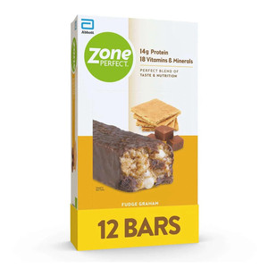 Zoneperfect Nutrition Bars, Fudge Graham 12 Ea