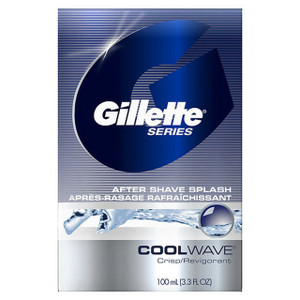 Gillette Series After Shave Splash Cool Wave 3.30 Oz