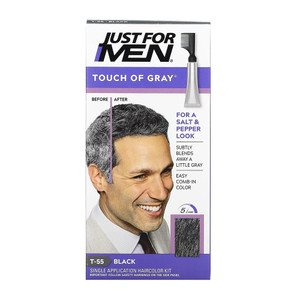 Just For Men Touch Of Gray Hair Color, Black Gray # 4138 - 1 Kit