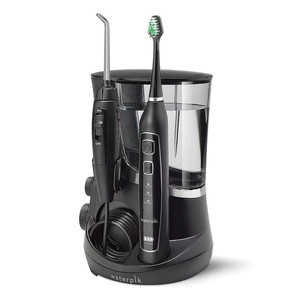 Waterpik Complete Care 5.0 Water Flosser & Triple Sonic Toothbrush, Black 1 Ea