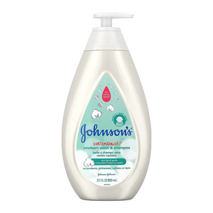 Johnson'S Baby Cottontouch Newborn Baby Wash & Shampoo With No More Tears - 27.1 Oz