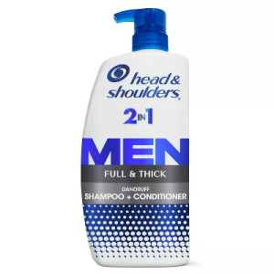 Head & Shoulders Men's 2-in-1 Shampoo and Conditioner, Anti-Dandruff Treatment, 28.2 fl oz