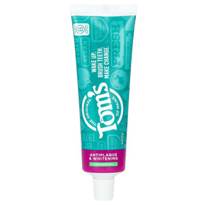 Toms of Maine Whitening Spearmint FF Toothpaste, 4.5 OZ