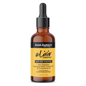 Aunt Jackies Oil Elixir Essentials Hair and Scalp Oil, 2 Oz  