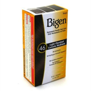 Bigen Powder Hair Color #46 Light Chestnut 0.21oz