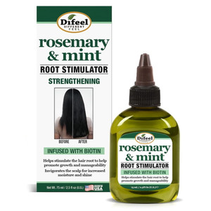 Difeel Rosemary and Mint Root Stimulator with Biotin for Scalp Health, 2.5 oz