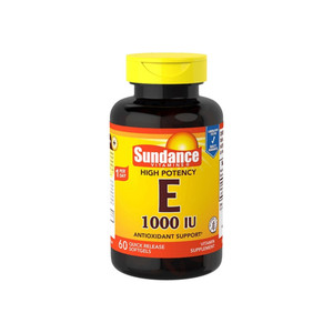 Sundance Vitamins  High Potency E 1000 Iu,  60 Ea