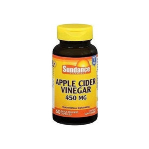 Sundance Vitamins  Apple Cider Vinegar 450 Mg, 60 Ea