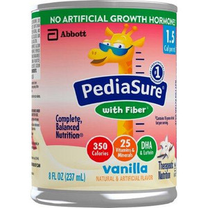 Pediasure 1.5 Cal with Fiber, Vanilla, 8 ounce