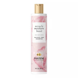 Pantene Nutrient Blends Sulfate Free Miracle Moisture Rose Water Shampoo 9.6 fl oz