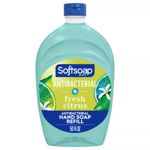 Softsoap Antibacterial Liquid Hand Soap Refill - Fresh Citrus - 50 fl oz