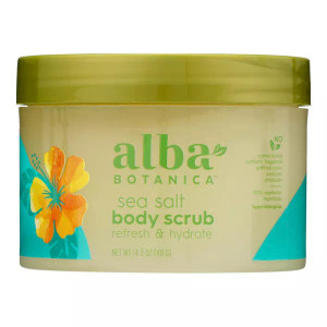 Alba Botanica Sea Salt Body Scrub - 14.5 Oz
