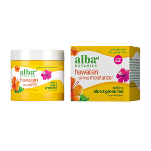 Alba Botanica Hawaiian Aloe And Green Tea Oil Free Skin 3 Oz