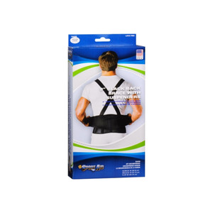 Sport Aid Back Support Black