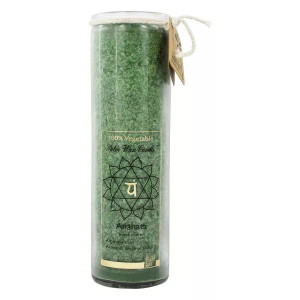 Aloha Bay Green Healing Chakra Jar Candle - 17 Oz