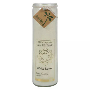 Aloha Bay White Lotus Chakra Jar Candle - 17 Oz