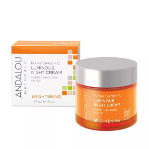 Andalou Naturals Purple Carrot +C Luminous Night Cream - 1.7Oz