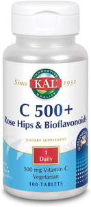 Kal C-500 With Rh And Bioflavonoids Sustained Release 500 Mg, 100 Count