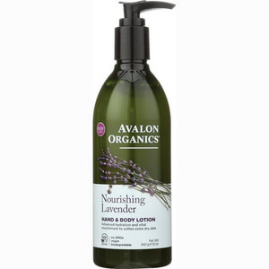 Avalon Organics Lavender Hand and Body Lotion, 12 Oz  