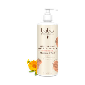 Babo Botanicals Moisturizing Baby Shampoo And Wash 16 Fl Oz