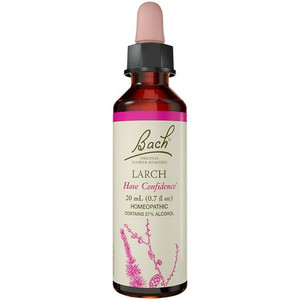 Bach Flower Essence Original Remedies Larch Formula for Confidence and Self-Belief, 0.7 Oz  