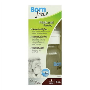 Born Free Glass Bottle With Active Technology 5 Oz