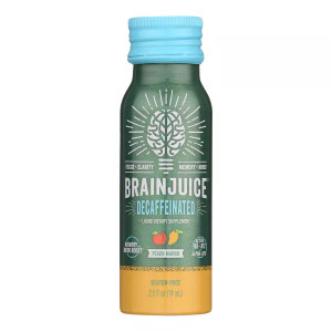 Brain Juice Caffeine Free Peach Mango, 2.5 Oz