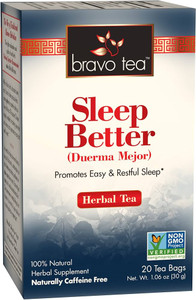 Bravo Tea Sleep and Renew Herbal Tea, 20 Ea