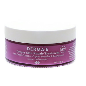 Derma E Crepey Skin Repair Treatment for Firming and Hydration, 6 oz